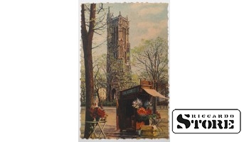 Tower vintage card. 20th century # NT269