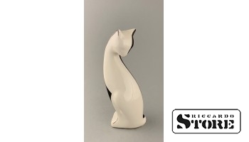 Statuette, Art Deco Cote, porcelain, Riga, Riga Porcelain Factory, 1960s, 21.5 Cm, 1st GRADE