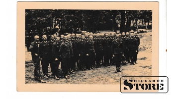 Старинная открытка "Солдаты" CSA39