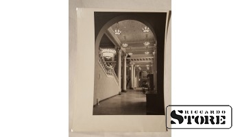 Фото В. Гайлиса 24×18 см. Аэровокзал Спилва. Подпись автора.