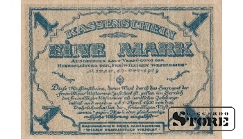 Банкнота , Одна марка 1919 год