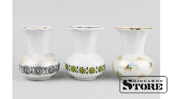 Ваза, фарфор, Рига, Рижский фарфоровый завод, 80-е годы, 8 cm CSA691
