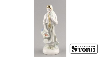 Figurine Baibina. Riga porcelain factory, model - Rimma Pancekhovskaya, 1954, 21.5 cm