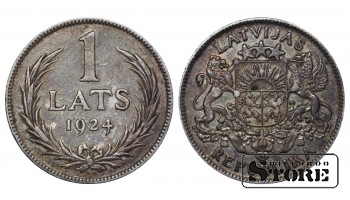 Latvia 1 Lats 1924