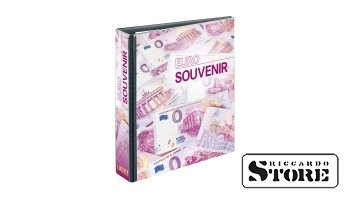 Tühi PUBLICA M mapp-kaas disainiga „Euro Souvenirs“. Sobib ideaalselt suveniirrahade ja teiste kollektsioonide hoidmiseks ja eksponeerimiseks.