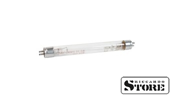 Replacement light element for a phosphor lamp. Suitable for replacing the worn-out light source in lamps used for verifying the authenticity of stamps, banknotes, and documents.