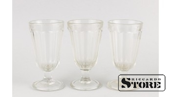 Гранёные бокалы, стекло, СССР CSA797