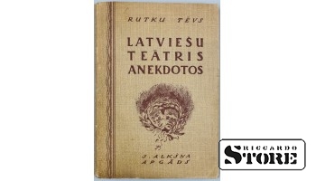 Книга, Отец Рутку, Латвийский театр анекдотов, 1943 г. CSA517