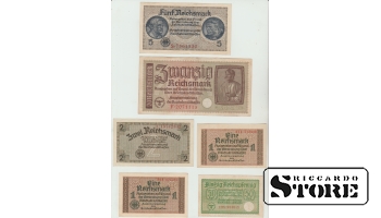 Set 9 Banknotes Germany XF