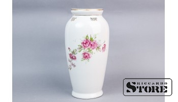 Ваза, фарфор, Рига, Рижская фарфоро-фаянсовая фабрика, 1950е годы