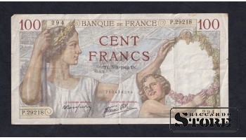 France 100 Francs 1942 (29218)