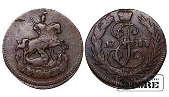 Russian Empire, 1 Denga, 1788 year, Catherine II