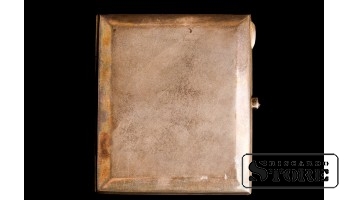 Портсигар с памятной надписью, серебро 875 проба, 1936 год