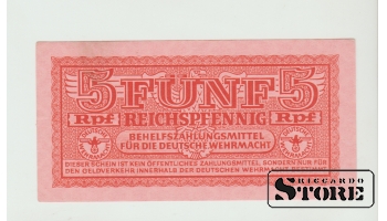 5 Reichspfennig Germany UNC 1942