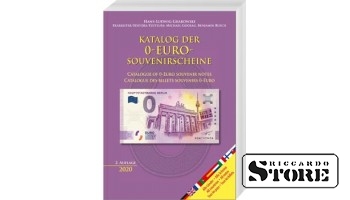 0-euro suveniirsedelit kataloog, 2. väljaanne 2020. Üksikasjalik juhend kollektsionääridele koos piltide ja kirjeldustega.