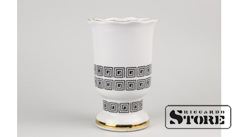 Ваза, фарфор, Рига, Рижский фарфоровый завод, 80-е годы, первый сорт , 13 cm , CSA368