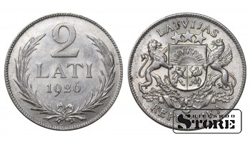 Latvia 2 Lati 1926
