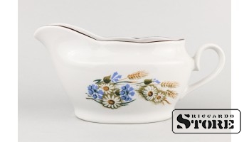 Соусник из столового сервиза "Ария", фарфор, Рига, Рижский фарфоровый завод, автор формы Левон Агаджанян, 1983-1990 CSA748
