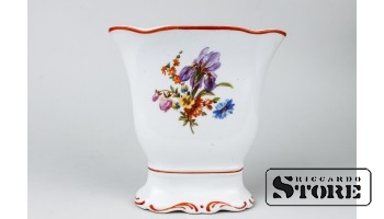Фарфор, Салфетница , Рижская фарфоровая фабрика , 13,5 CM