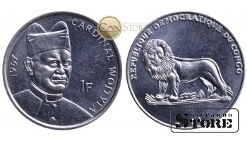 Конго - ДРК ,  1 франк  2004 год