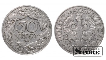 Польша, 50 гроши, 1923. год, никель