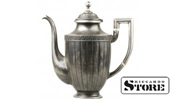 Чайник серебряный, R.M., проба 875 (Латвия) , 765 грамм