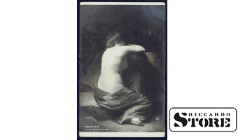 Старинная открытка Женщина купить в Риге
