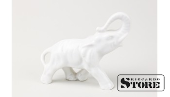 Статуэтка, Слоник, Рига , Рижская фарфоровая фабрика, 50-е годы