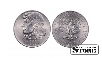 Польша, 10 злотых 1970 год - Тадеуш Костюшко.