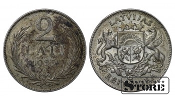 Latvia 2 Lati 1925
