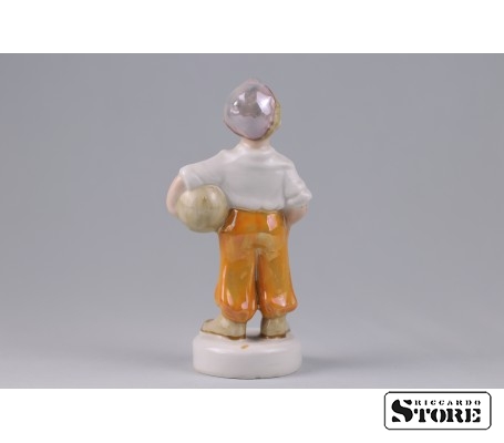 Фарфоровая статуэтка Футболист - талисман на карьерный рост Вид 3
